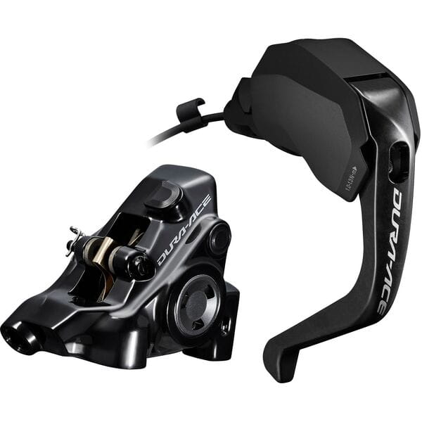 Shimano Road Shifters - ST-R9180 hydraulic disc, Di2 E-tube STI TT set, flat mount BR-R9270