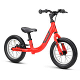 Red Ridgeback Scoot 2027 kids balance bike for toddlers aged 2+ with a sleek frame and ergonomic handlebars.