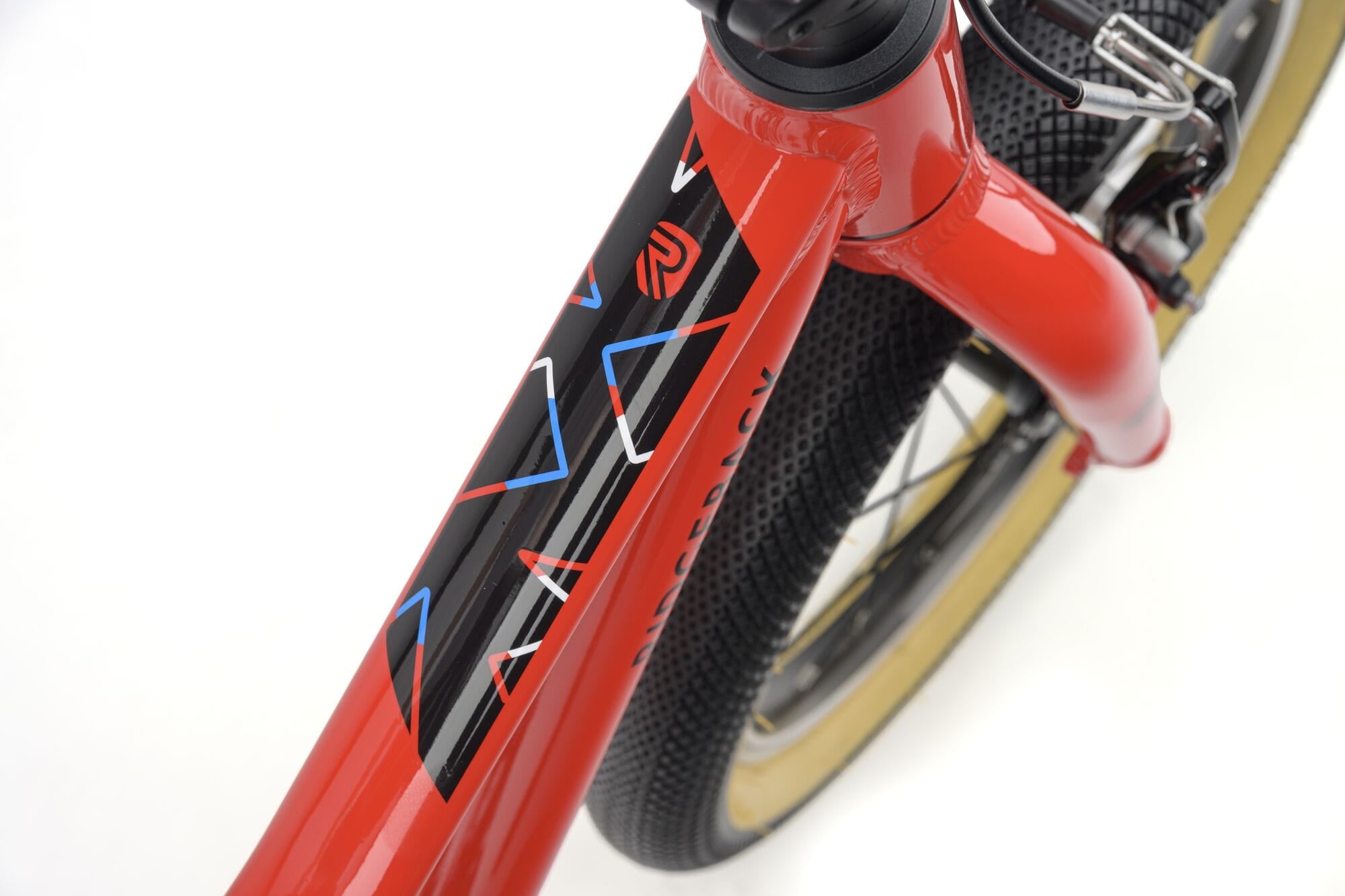 Red Ridgeback Dimension 16 kids bike with adjustable frame and lightweight design for children aged 3.5 to 6 years.