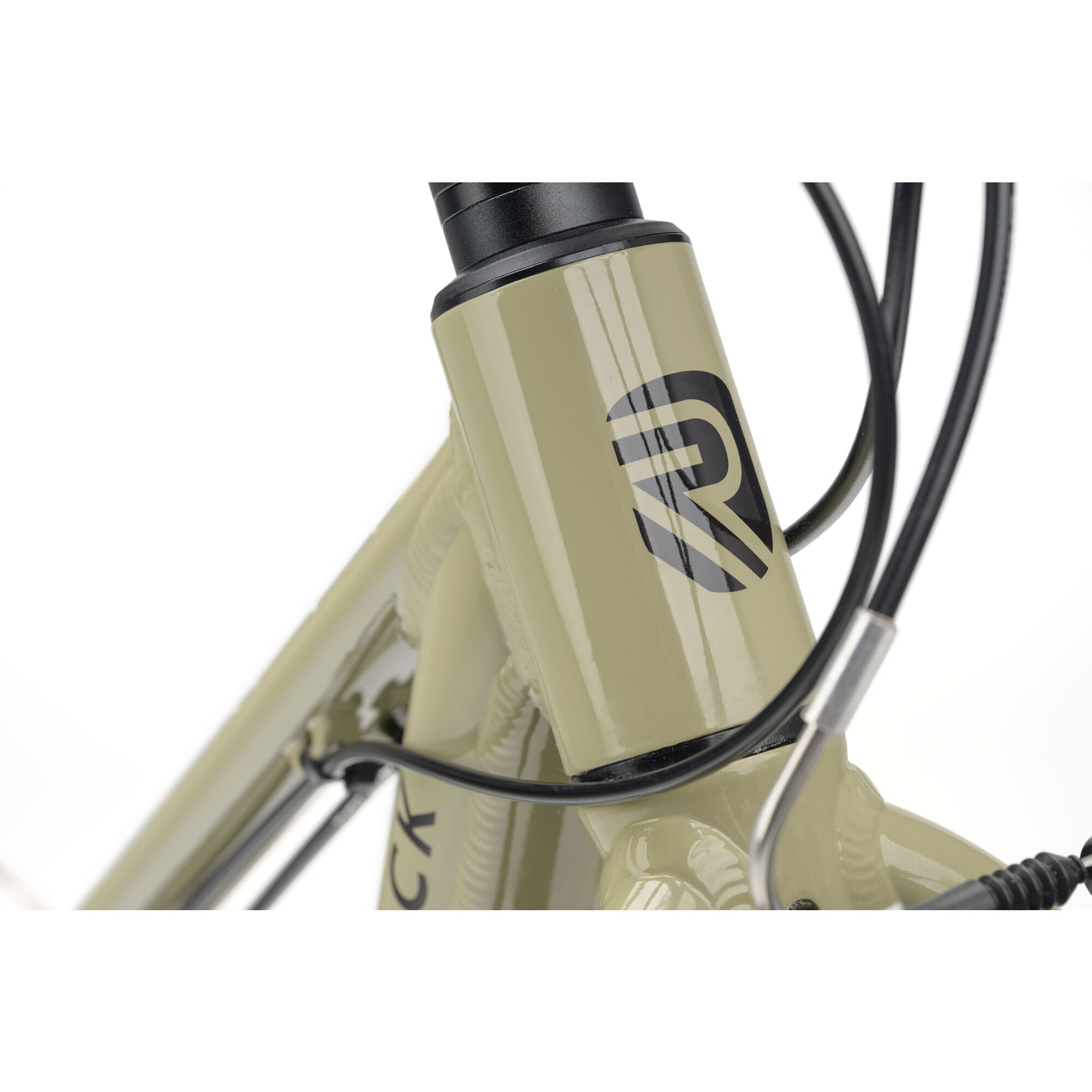 Ridgeback Dimension 20 kids bike in sand color with 7-speed Shimano gears, suitable for children aged 5 and above.