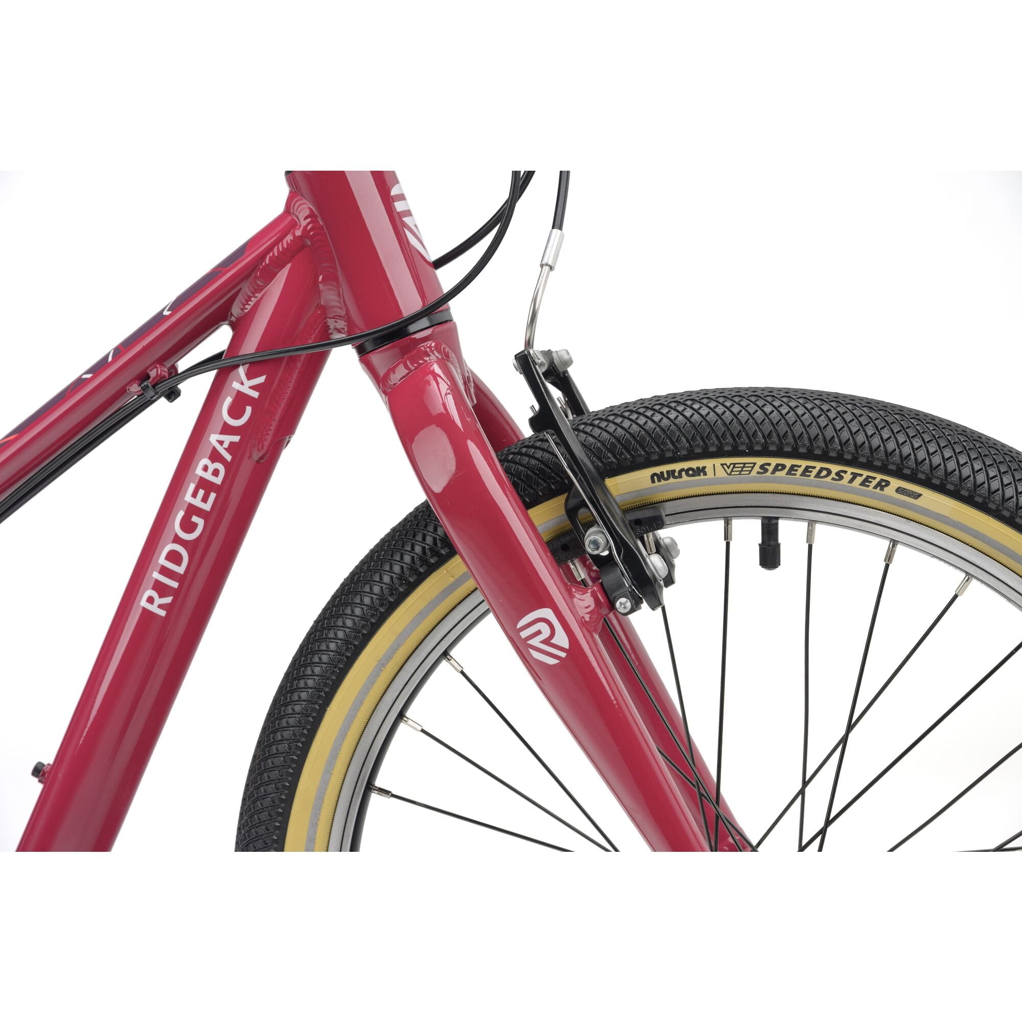 Ridgeback Dimension 20 Kids Bike with plum frame, 7-speed Shimano gears, suitable for children aged 5 and above.