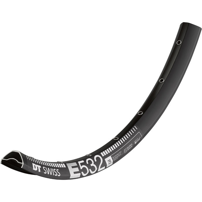 DT Swiss E 532 Sleeve-joined disc-specific Presta-drilled black