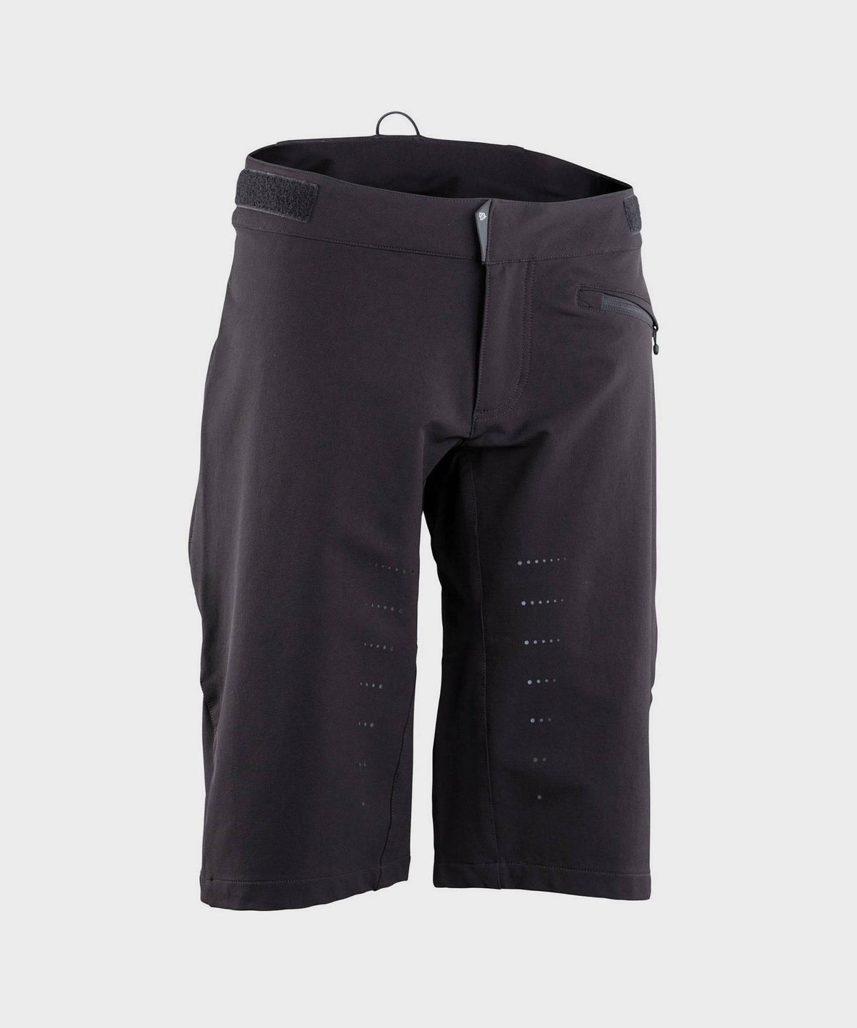 Race Face Khyber women's mountain biking shorts showing durable, breathable fabric and a relaxed fit for outdoor cycling.