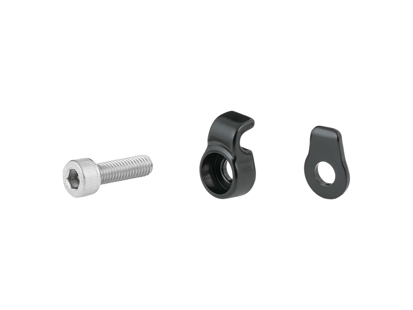 Trek Bolt-on Single Cable Housing Guide Black/Grey Bolt-on cable housing guide (Single)