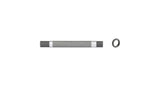 Bontrager Hub Part Bontrager Rx-342 Axle Kit 142Mm Silver Rear Hub Part