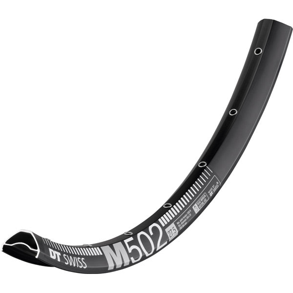 DT Swiss M 502 Sleeve-joined disc-specific Presta-drilled black