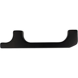 Aztec disc brake adapter for PM6 post mount frame and fork, fits 160mm rotor, shown with mounting hardware and rotor attachment