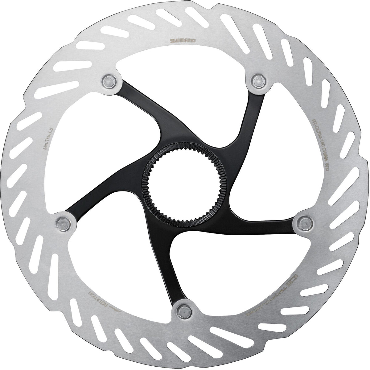 Shimano RT-CL700 Ice Tech rotor with external lockring