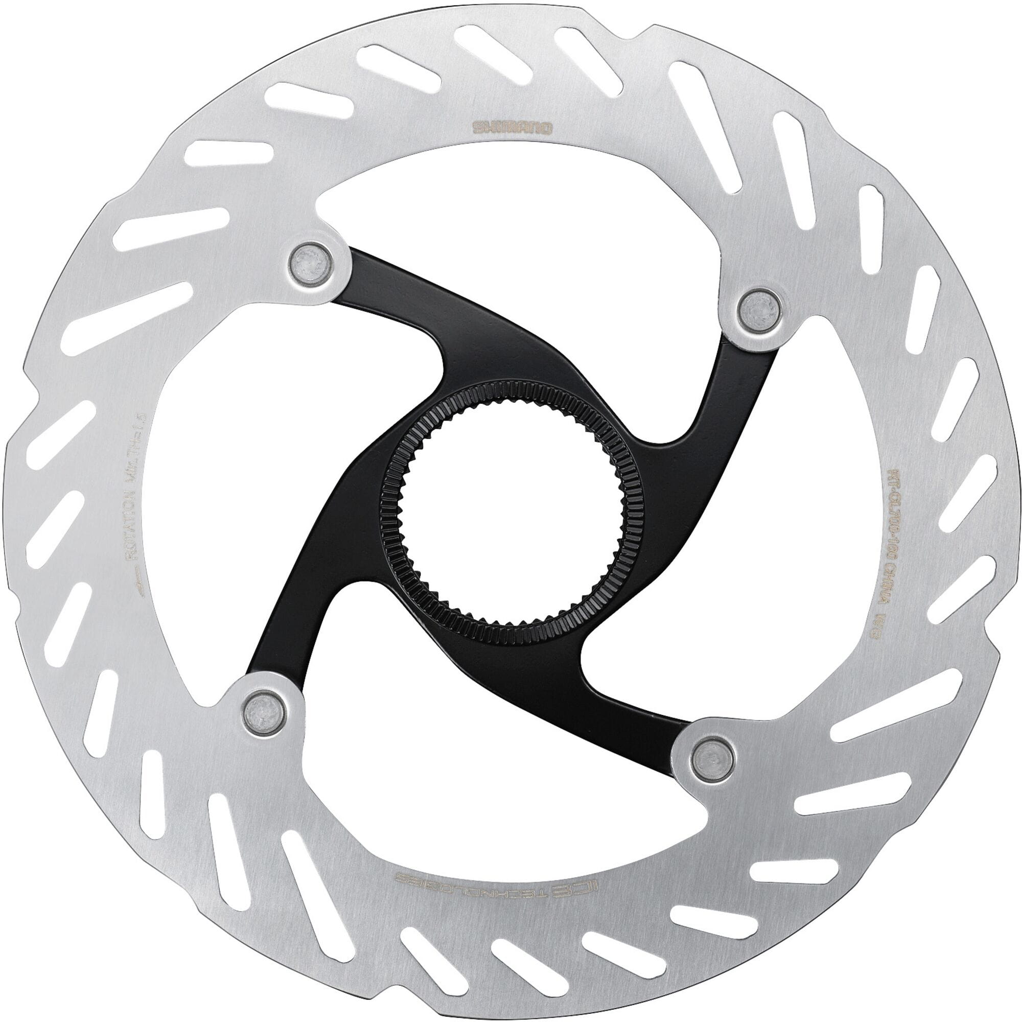 Shimano RT-CL700 Ice Tech rotor with external lockring