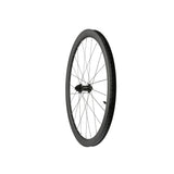 Hope RX40 Carbon Gravel Wheelset 700C with black finish, front wheel, tubeless-ready, 24H Pro 5, S-Pull Centrelock disc brakes
