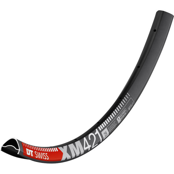 DT Swiss XM 421 SBWT disc-specific Presta-drilled black