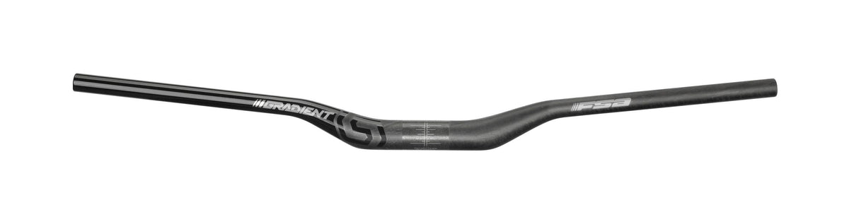 FSA Gradient Alloy MTB Riser Handlebar Ø35.0mm 800mm with 25mm Rise and Ergonomic Sweep