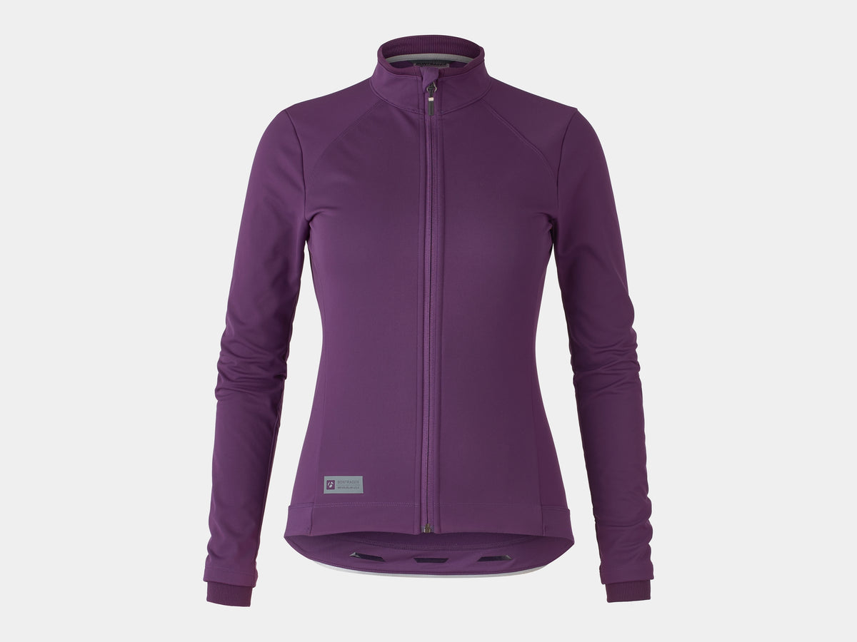 Bontrager Jacket Bontrager Velocis Softshell Women Medium Mulberry Mulberry Medium