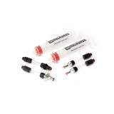 Sram RockShox universal bleed kit with syringes and fittings for suspension and dropper post maintenance.