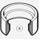 Park Tool Tool Spares - 837 - 1-1/8" stepped cup #3 CRS-1