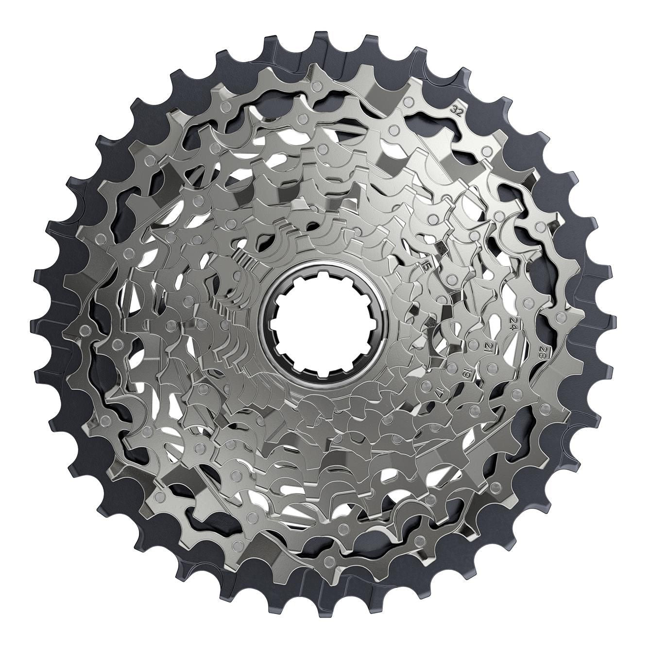 Sram Force Axs Cassette Xg-1270 D1 Silver 12 Speed (For Use With Rival Axs Rd And/Or Red & Force Axs 36T Max Rds) Cassette