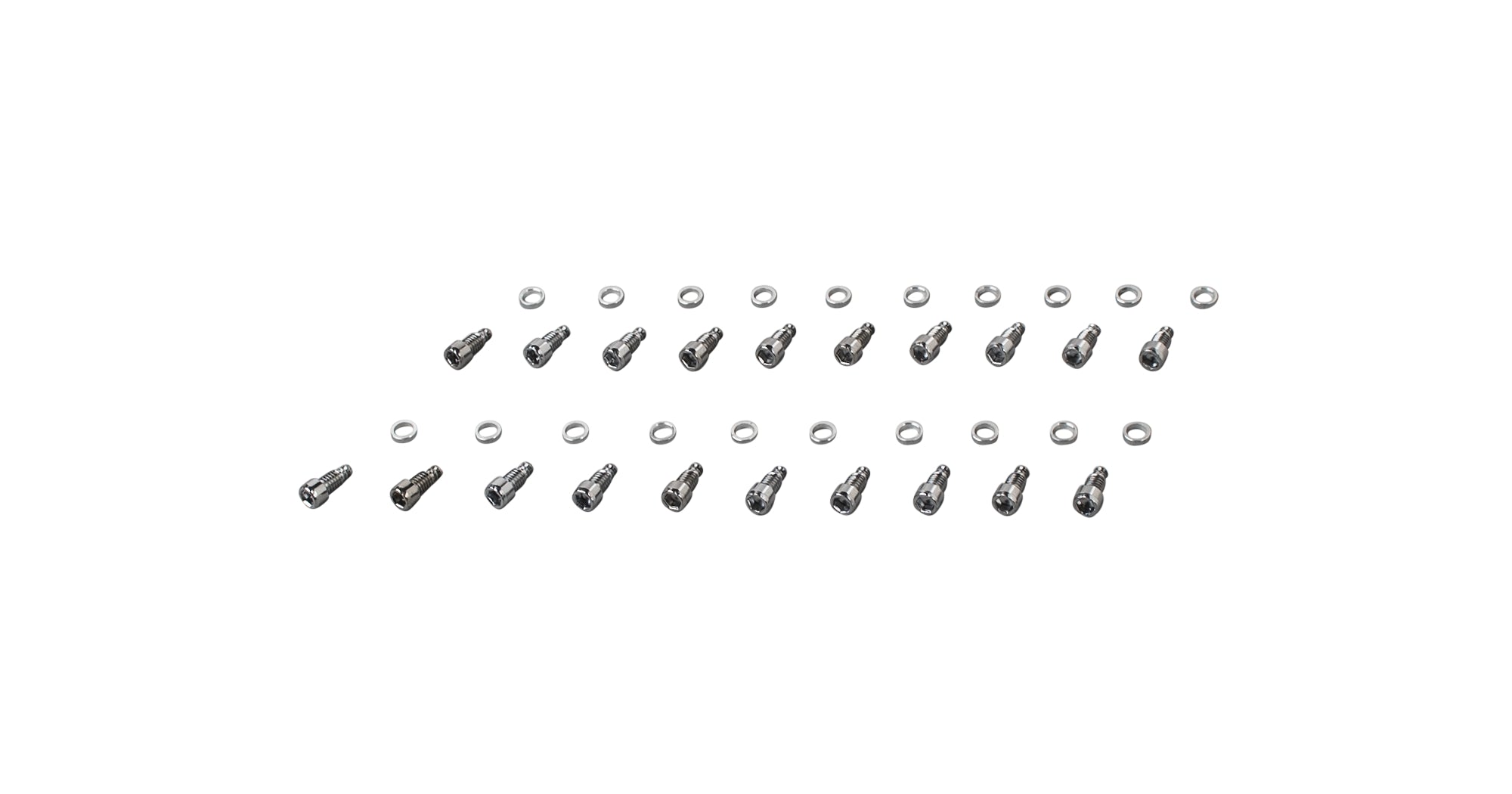 Bontrager Line Pro Pedal Pin Kit Chrome One size