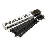 Halo Black Double Butted Spokes Workshop Pack