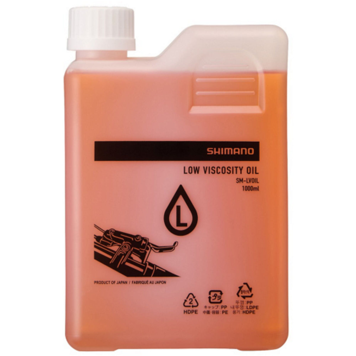 Shimano Spares SM-LVOIL Low viscosity Shimano mineral oil 1 litre