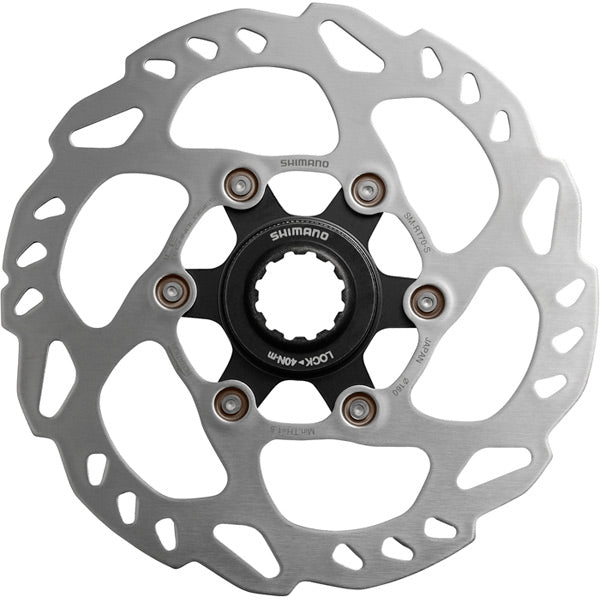 shimano rotor sm rt70 center lock disc rotor with internal lockring ice tech p138506