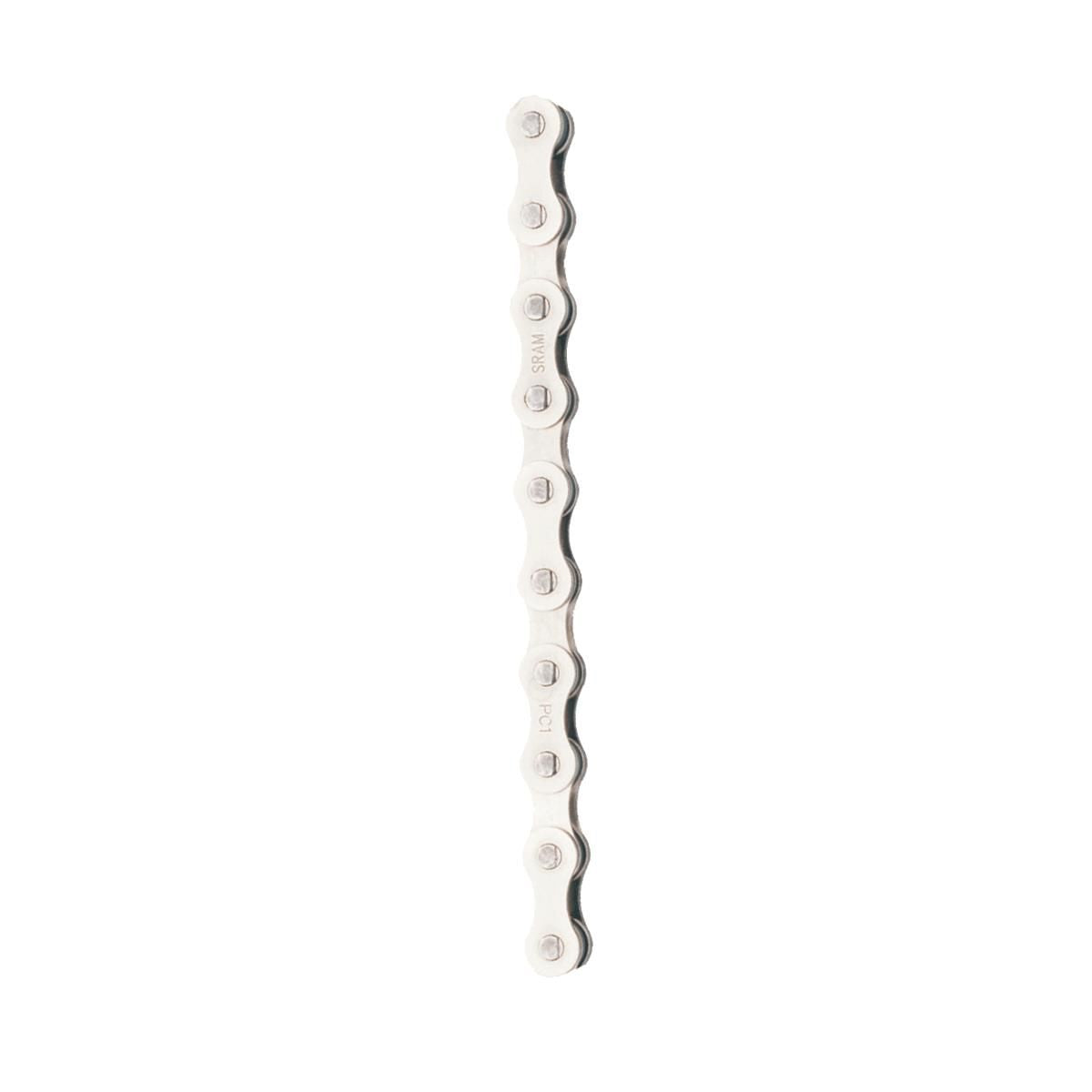 Sram Pc1 1/8 1Spd Chain Nickel (114 Links) Chain