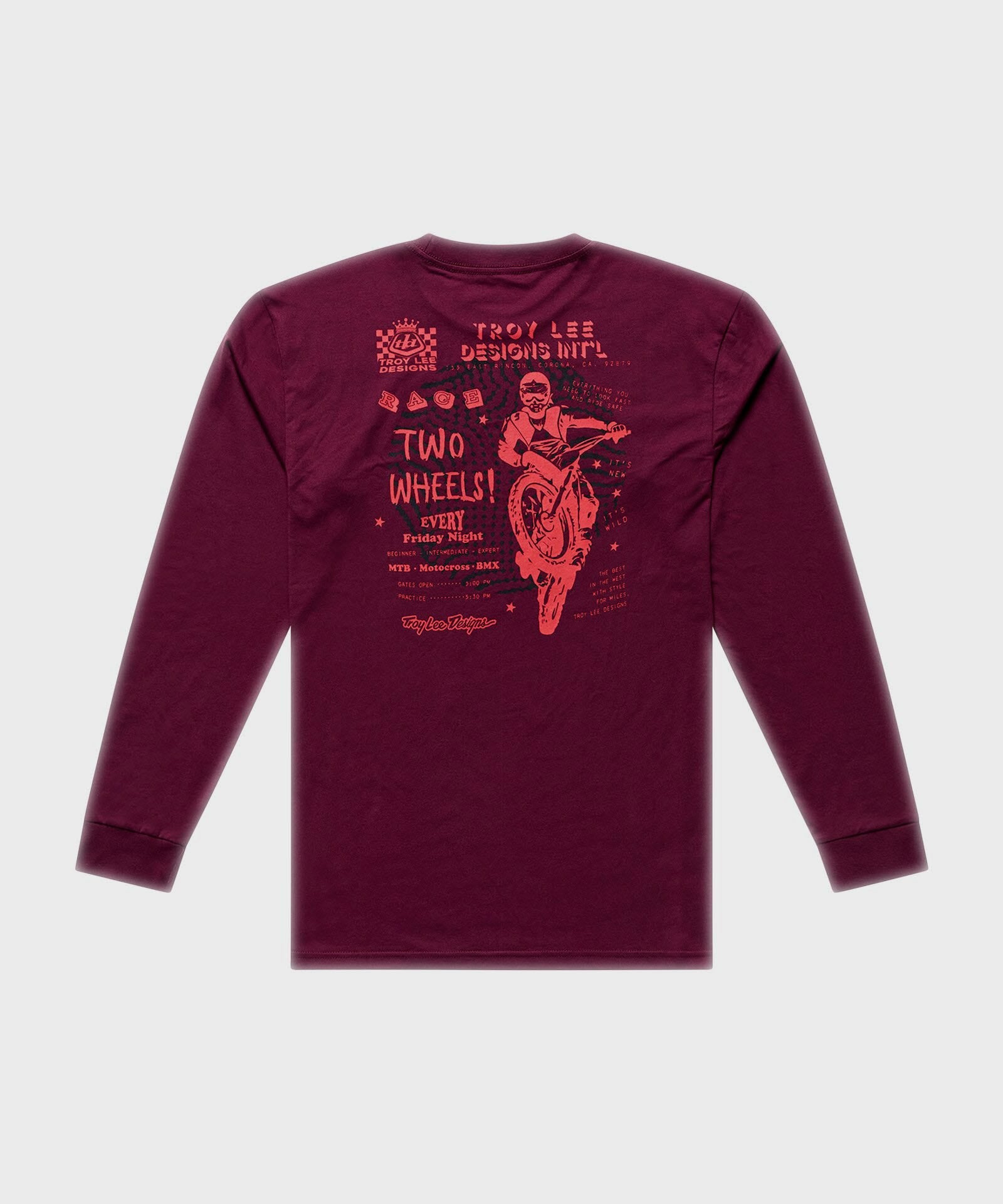 Troy Lee Designs Friday Night Long Sleeve T-Shirt