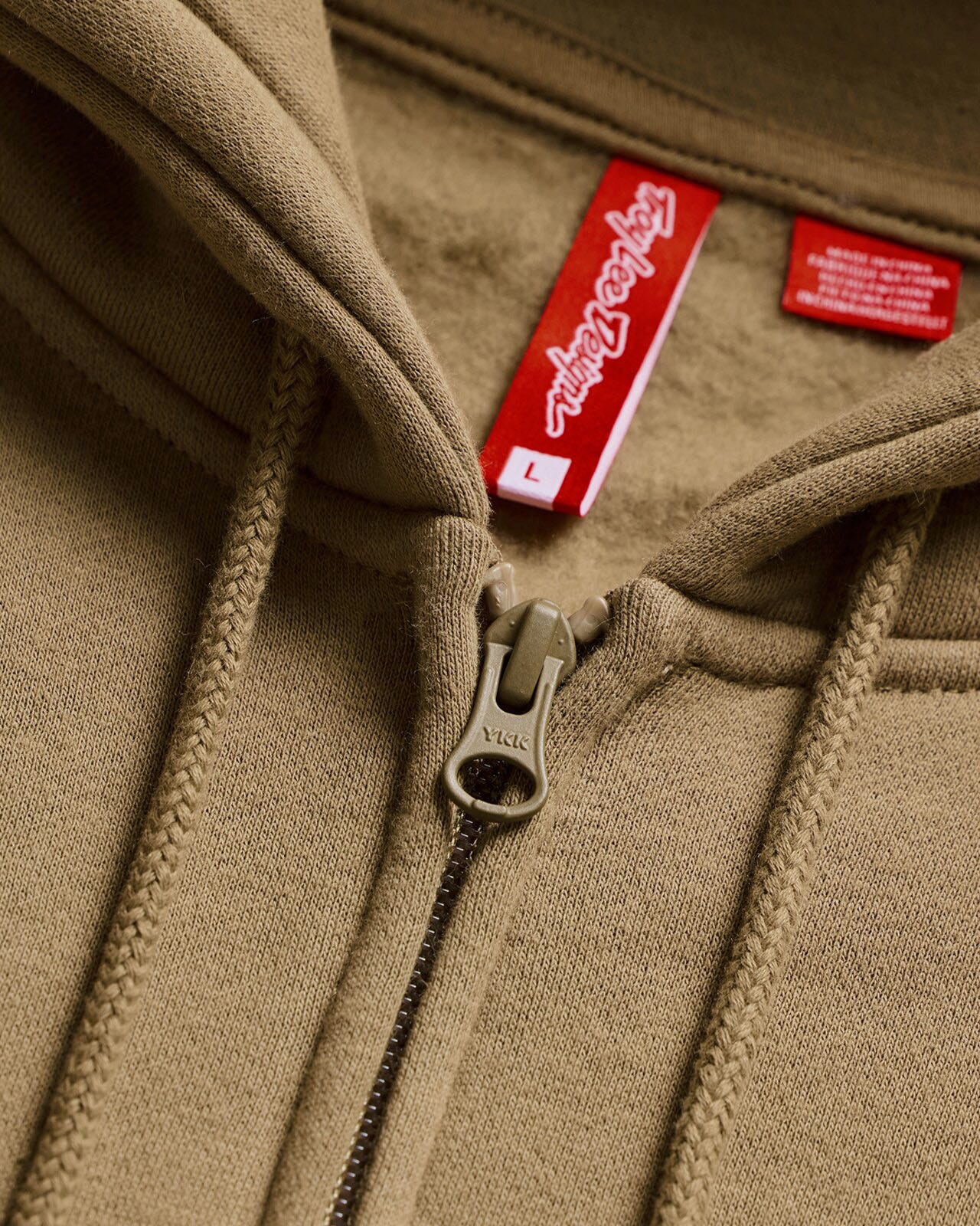 Troy Lee Designs Badge Zip Up Hoodie