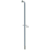sapim leader silver spokes silver 296mm single