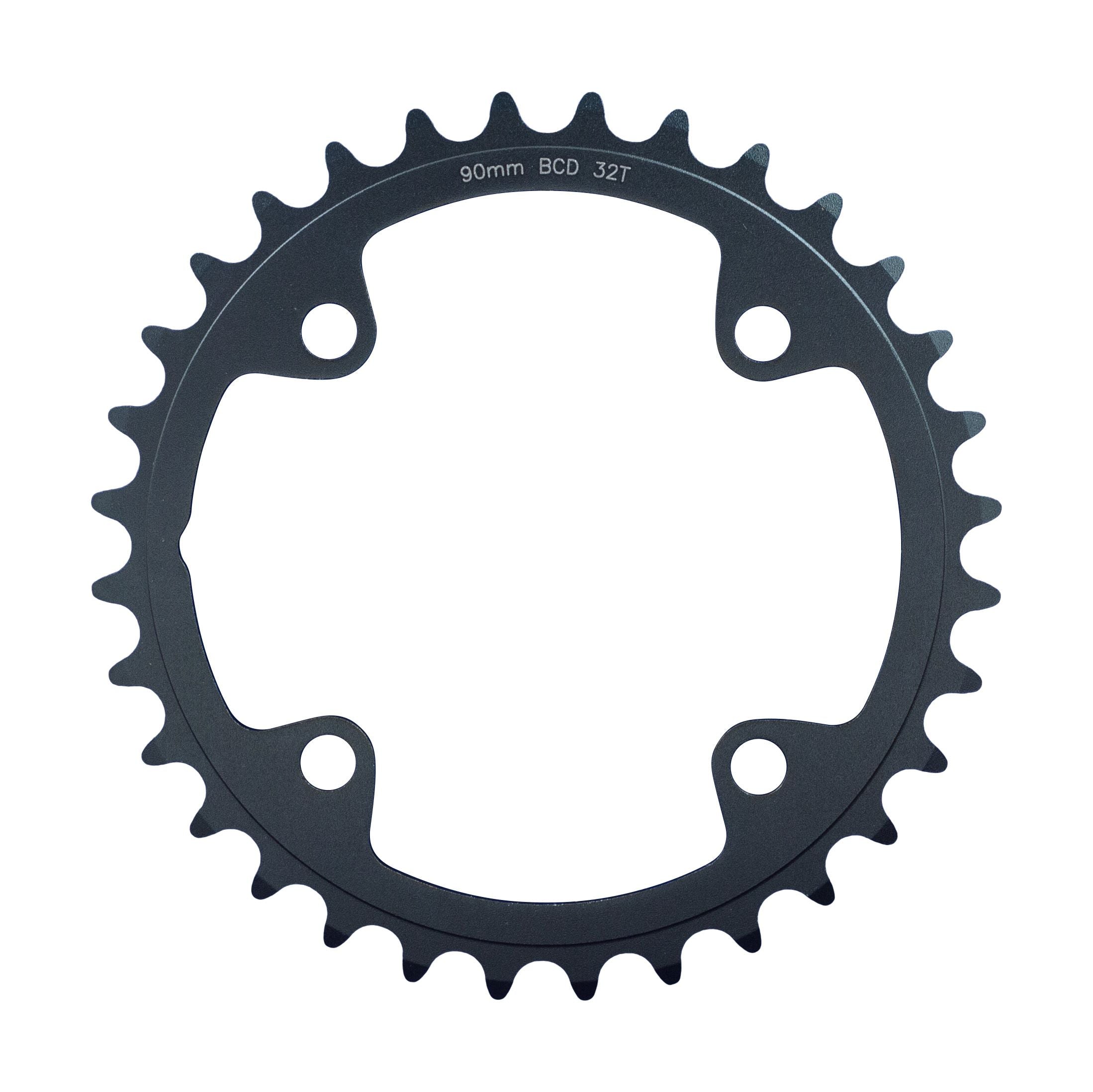 FSA Adventure Road Chainring (2x11, 90x34T, Black, 4h)