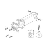 Zipp Spare - Combo Mount For Action Camera And Frontlight For Zipp Quickview Integrated Road Computer Mount (Including Bolts):