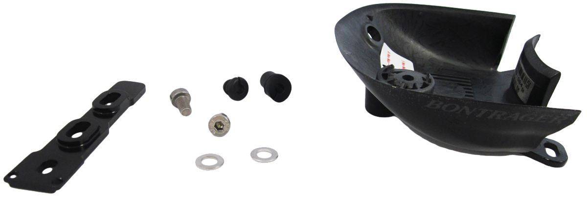 Trek Speed Concept Di2 frame hardware kit in black for Shimano Di2 conversion, includes components for bike frame installation.