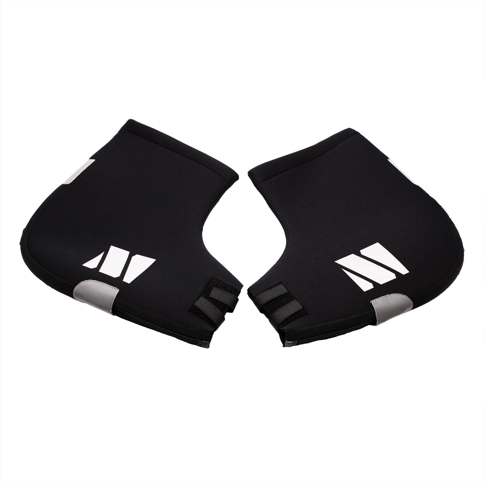 Madison MPart thermal handlebar mitts for cycling, large size, black waterproof gloves designed for cold weather riding.