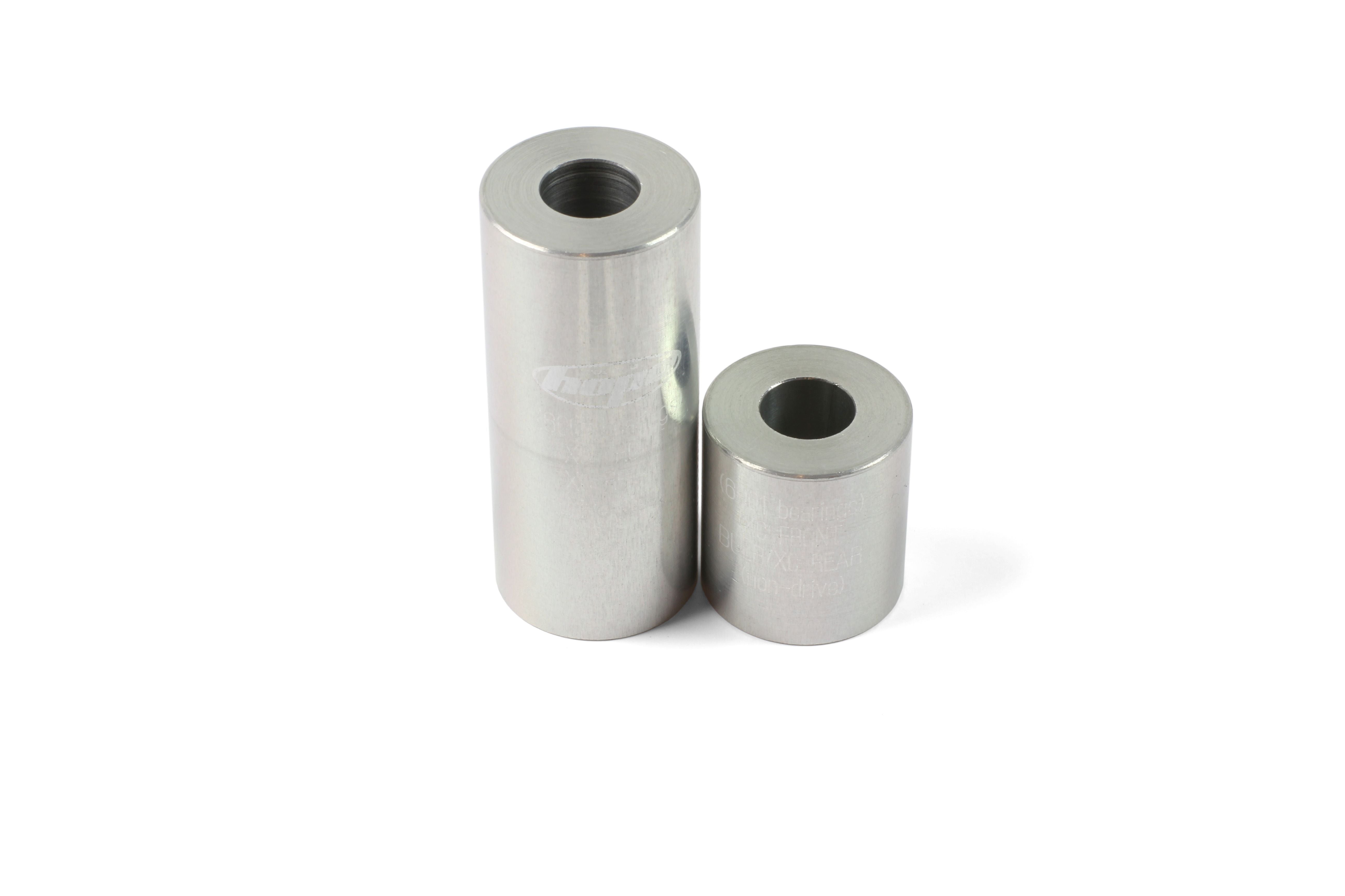 Hope Tool bearing support bush pair for precise bearing alignment in workshop applications, ensuring accurate fitting and stability.