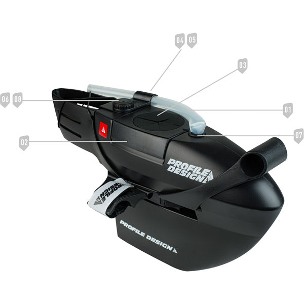 Profile Design Mounts & Spares - FC Drink System Straw Seal