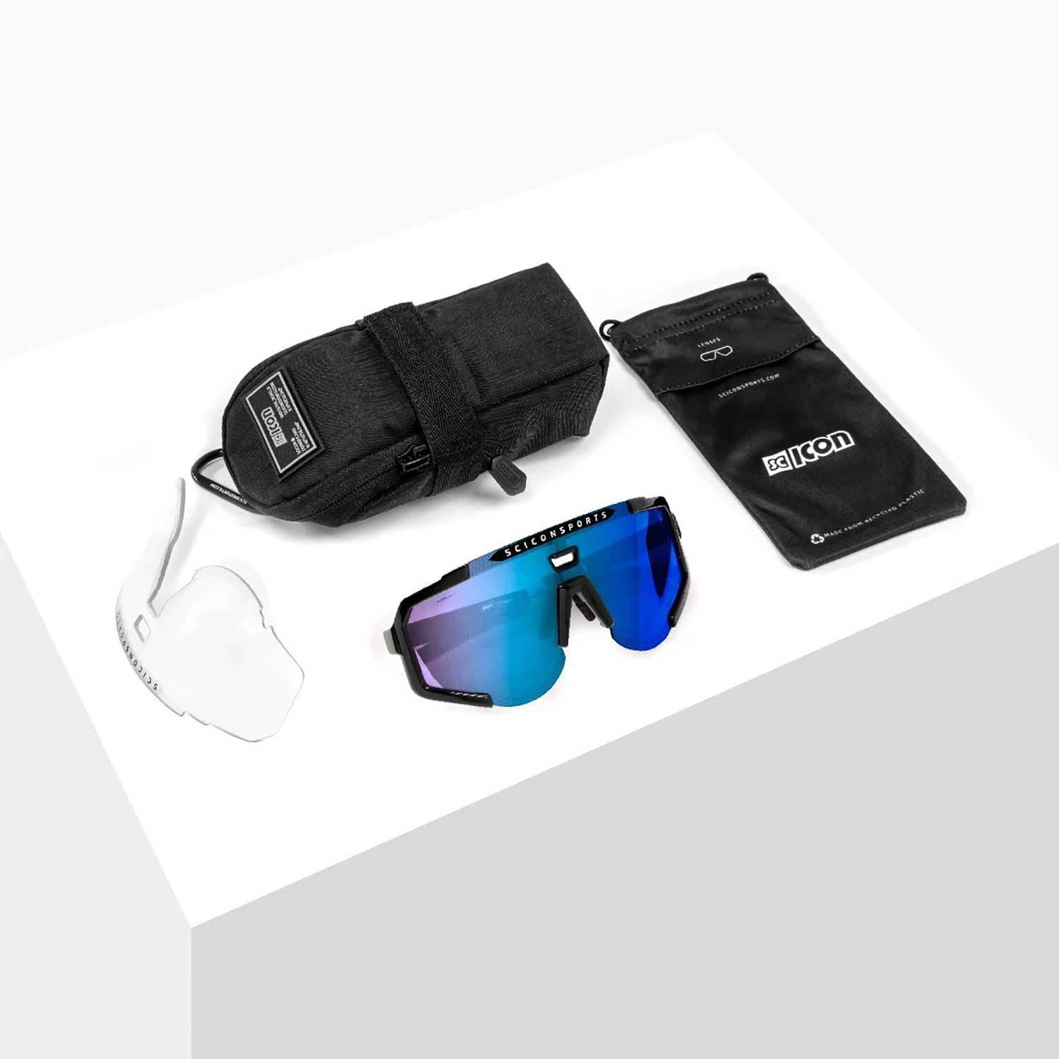 Scicon Sports Aeroscope SCNPP MultiMirror Blu/Wht Gloss Eyewear