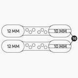 Park Tool Tool Spares - 2581-2 10/12 mm Brake bleed block for BKM and BKD
