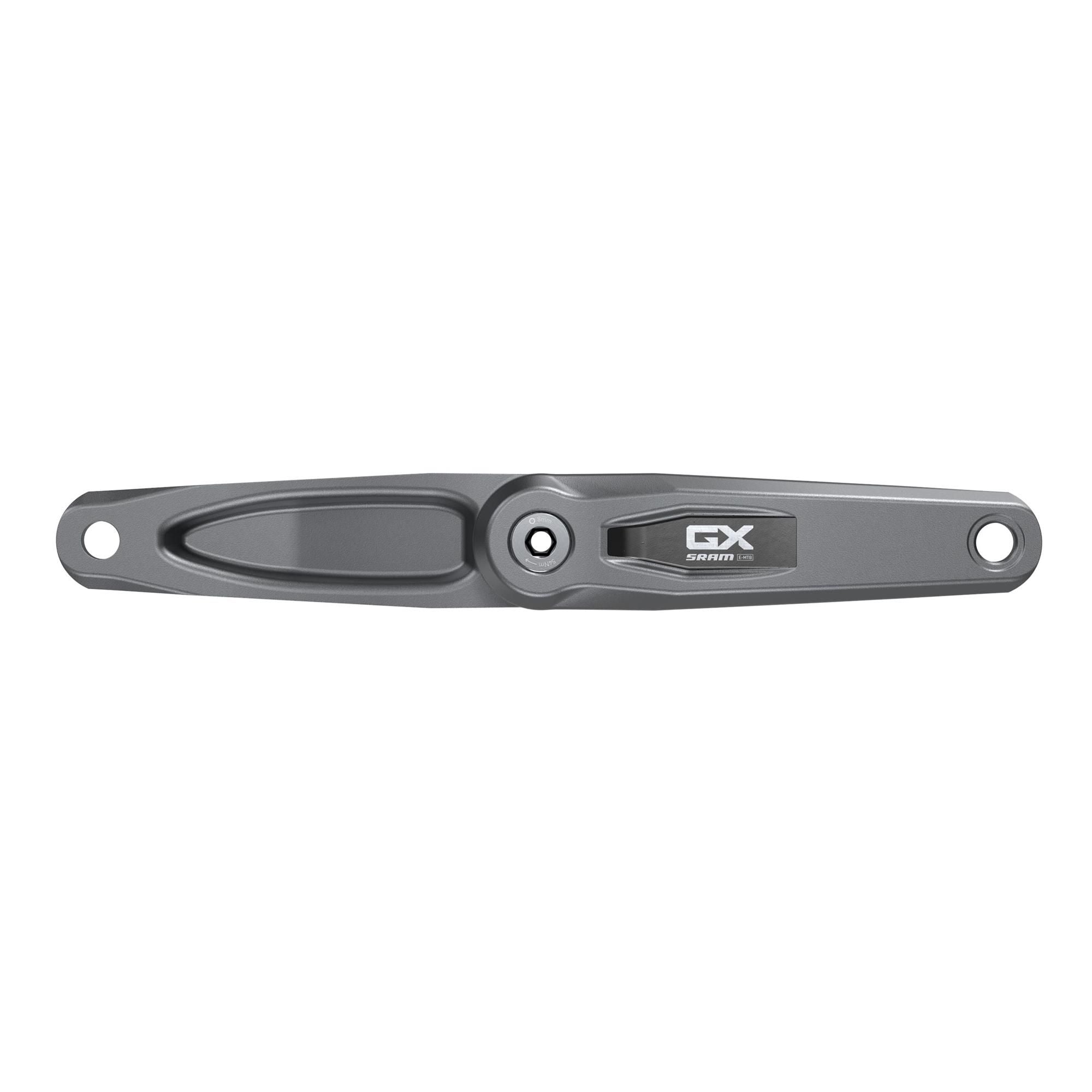 Sram Crank Arm Assembly Gx Isis Black Self Extracting Bolt - For Pedal Assist (Crank Cap/Chainring/Bb Not Included)