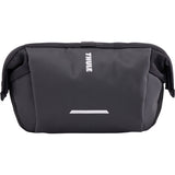 Thule Chasm 2L handlebar bag with removable pouch, water-resistant design, and bike accessories for outdoor cycling adventures.