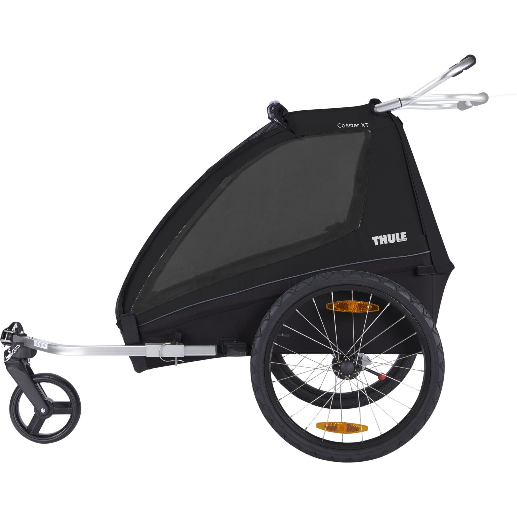 Thule Coaster XT - 2-Seat Bike Trailer Black