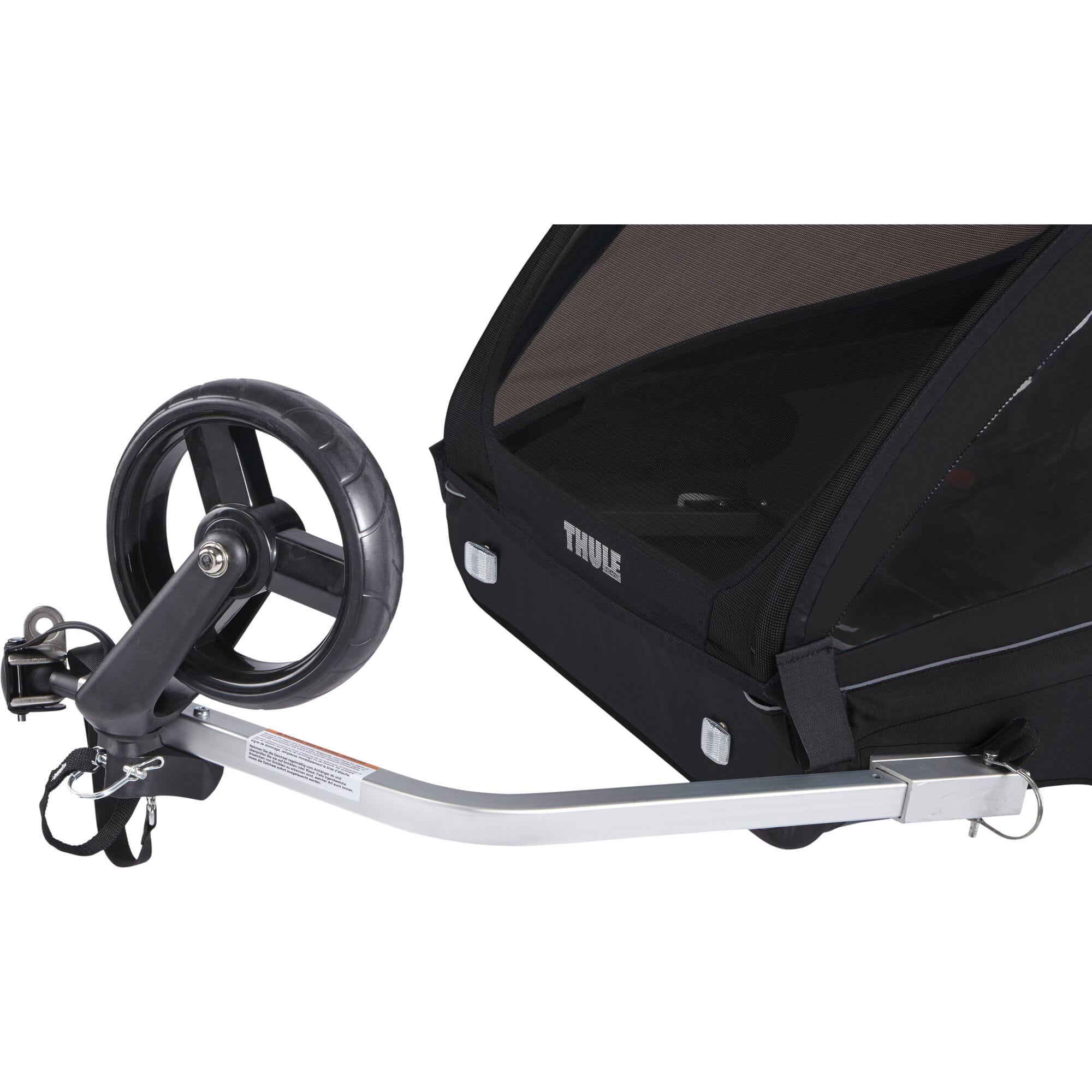 Thule Coaster XT - 2-Seat Bike Trailer Black