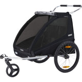 Thule Coaster XT - 2-Seat Bike Trailer Black