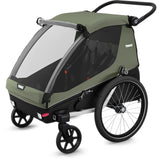 Thule Courier - Kids, Dog, Cargo, Bike Trailer, Vintage Green