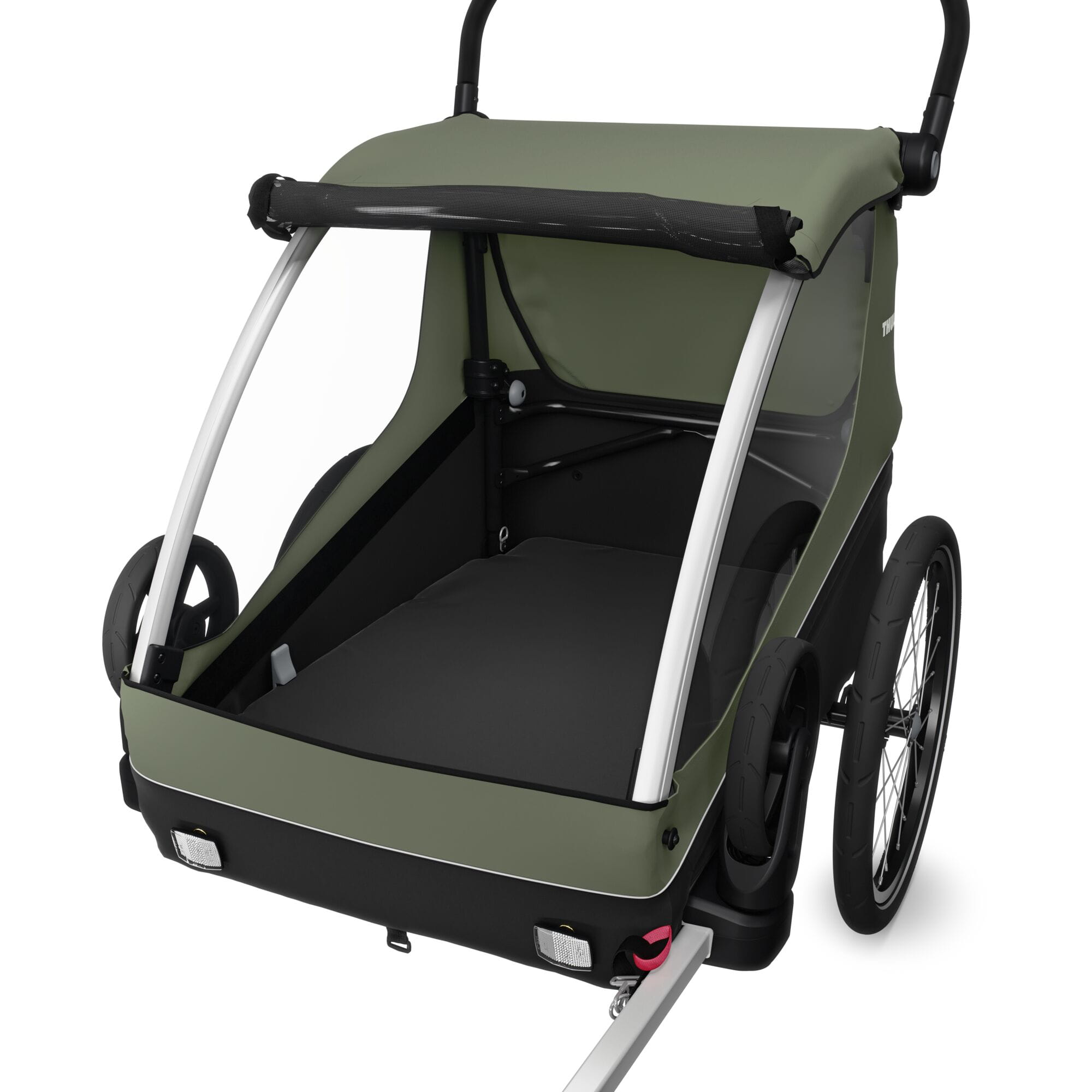 Thule Courier - Kids, Dog, Cargo, Bike Trailer, Vintage Green