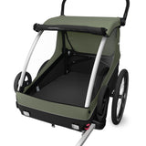 Thule Courier - Kids, Dog, Cargo, Bike Trailer, Vintage Green