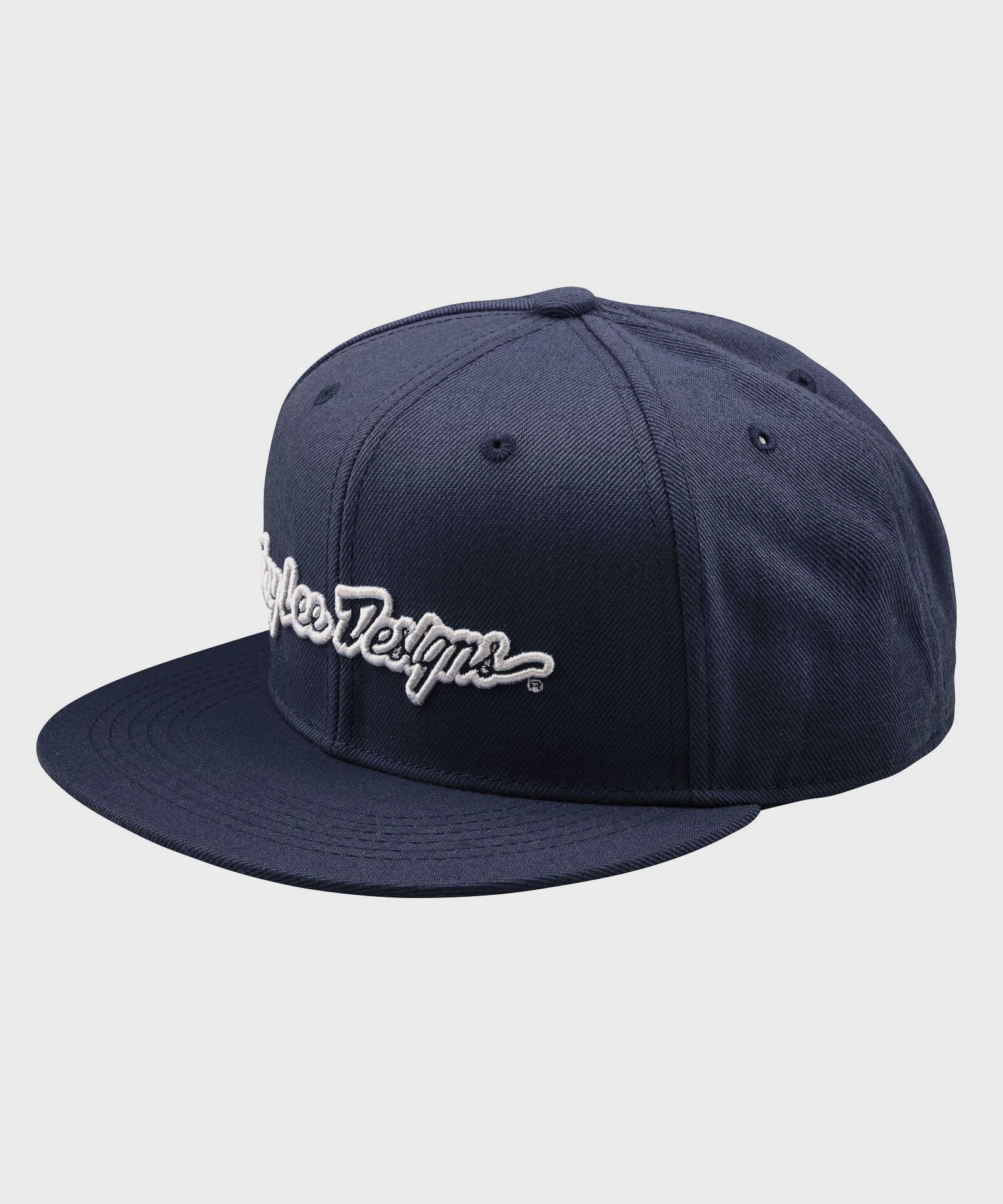 Troy Lee Designs Signature Flat Bill Snapback
