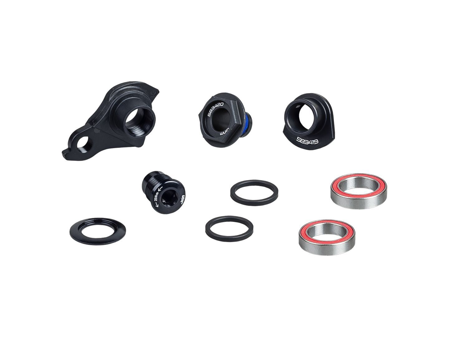 Trek ABP Universal Derailleur Hardware Kit Black Trek ABP Universal Hardware Kit