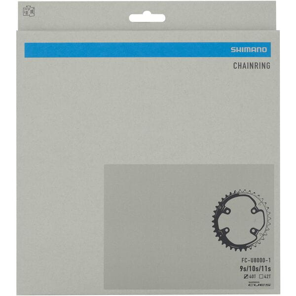 Shimano CUES FC-U8000-1 CUES 11/10/9 speed single chainring