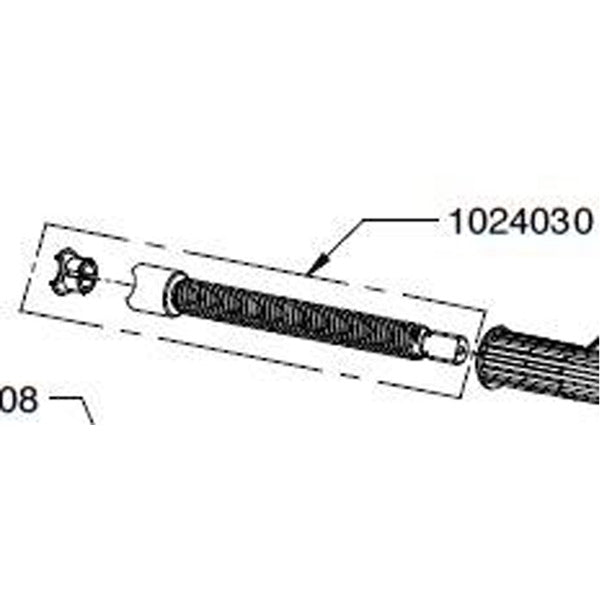 Elite Axle Kit, M20 alu bushing + cover