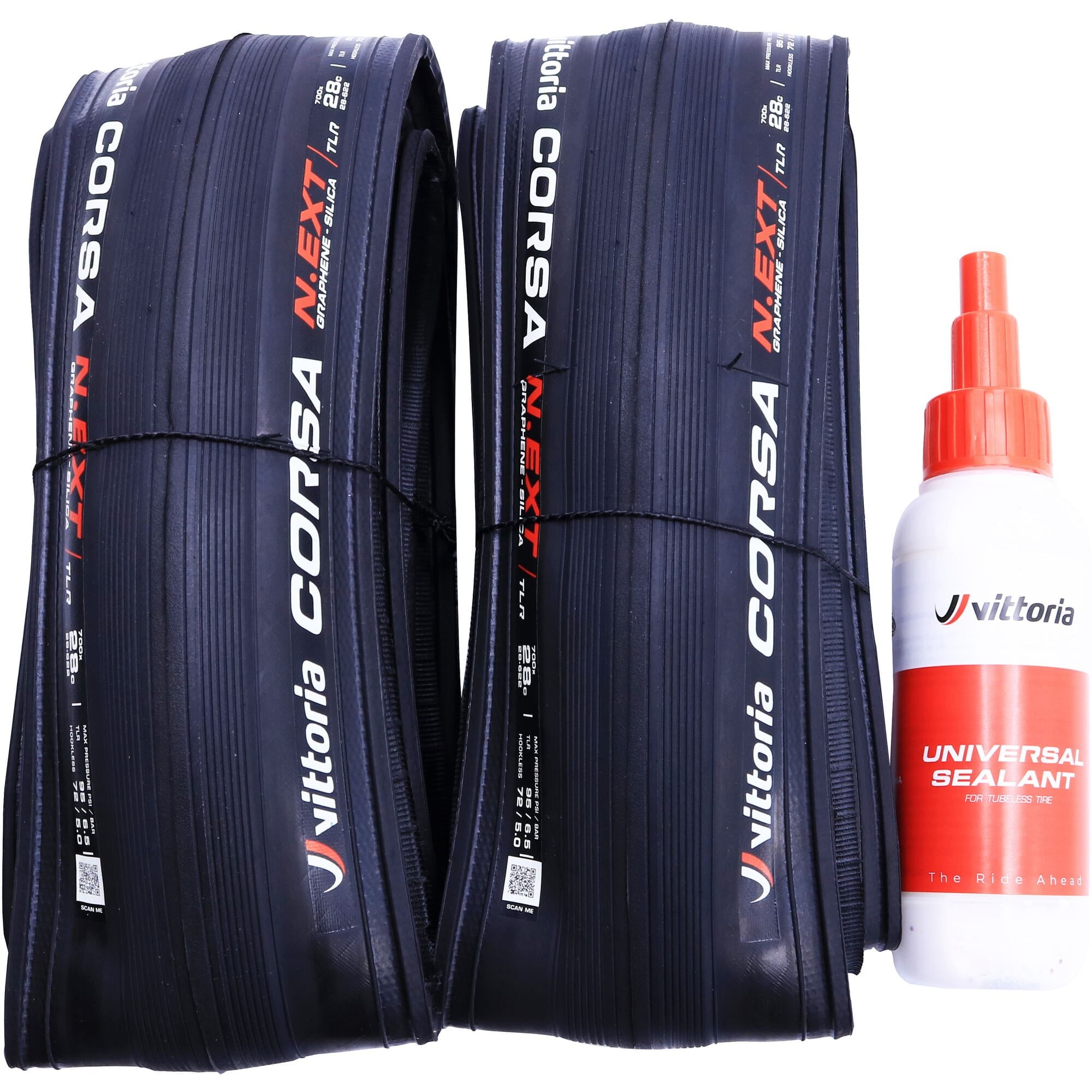 Vittoria Corsa N.EXT TLR Twin Pack with Sealant 80ml