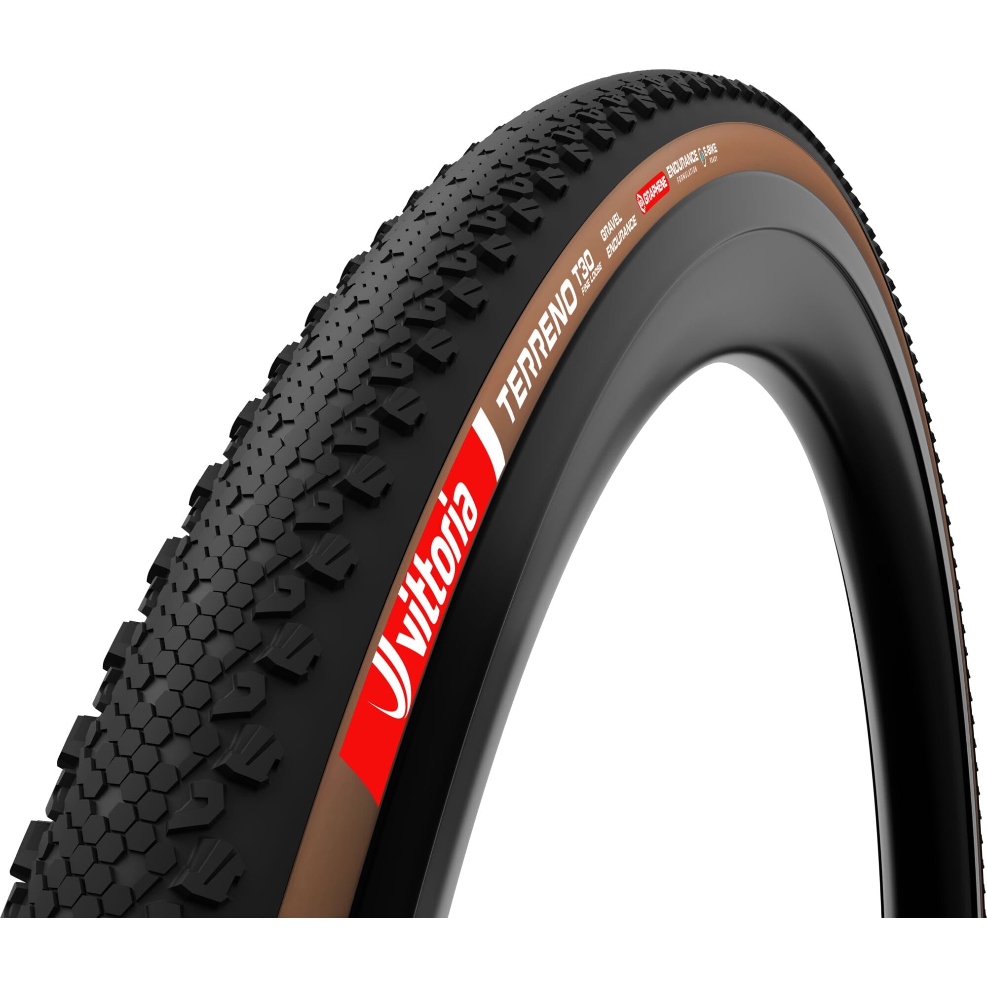 Vittoria Terreno T30 Fine Loose Gravel Endurance G2.0 Tubeless Ready Tyre